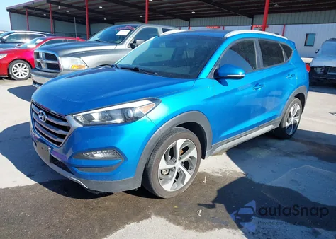 2017 Hyundai Tucson Sport из США, поврежденный, VIN KM8J33A22HU378785